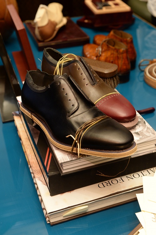 Customers can choose to customise the Oxford, the Double Monkstrap or the Monstrap Boot